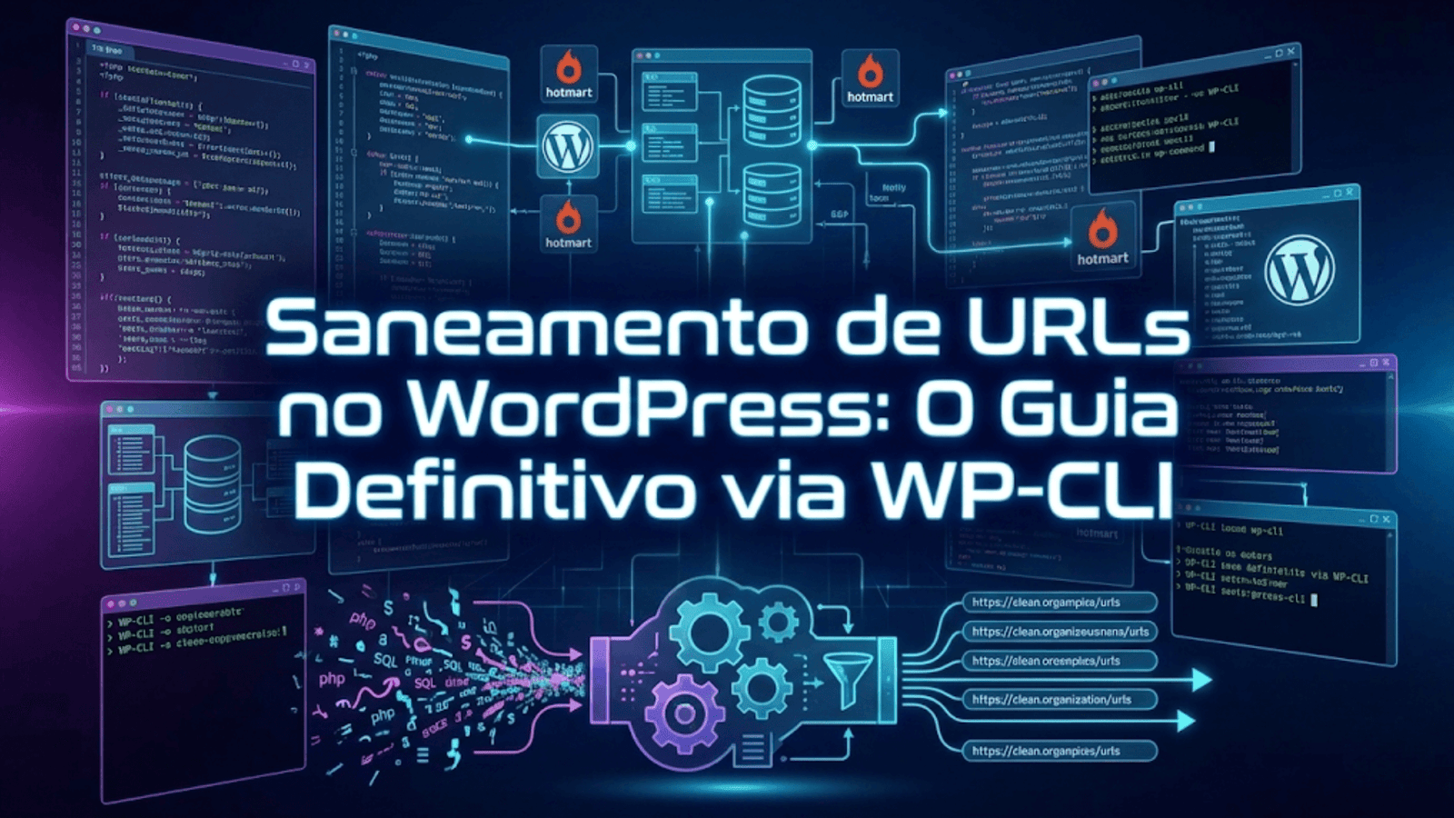 Saneamento de URLs no WordPress: 450 erros transformados em dados limpos