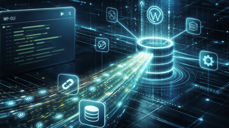 Execução do saneamento de URLs no WordPress com WP-CLI